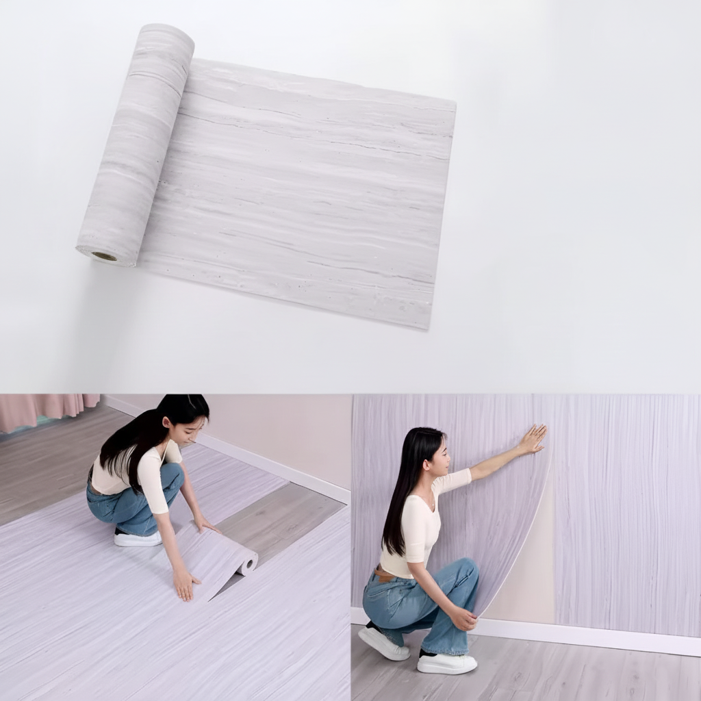 Rollo Revestimiento Autoadhesivo Pared Simil Marmol 1.2x3mts