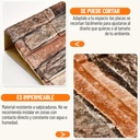 Placa Autoadhesiva Revestimiento Pared Adhesivo Ladrillo QL®