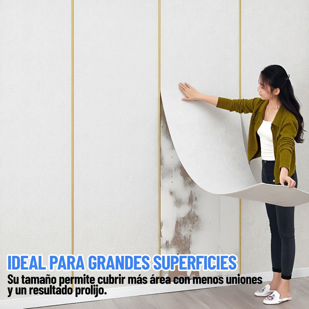 Placa Adhesiva Tela Pared Respaldo Rollo De 65 X 2.8 Metros®