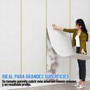 Placa Adhesiva Tela Pared Respaldo Rollo De 65 X 2.8 Metros®