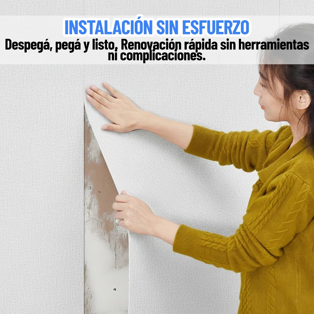 Placa Adhesiva Tela Pared Respaldo Rollo De 65 X 2.8 Metros®