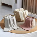 Set X3 Cesto Junco Con Manija Resistentes Decoracion Unicos®