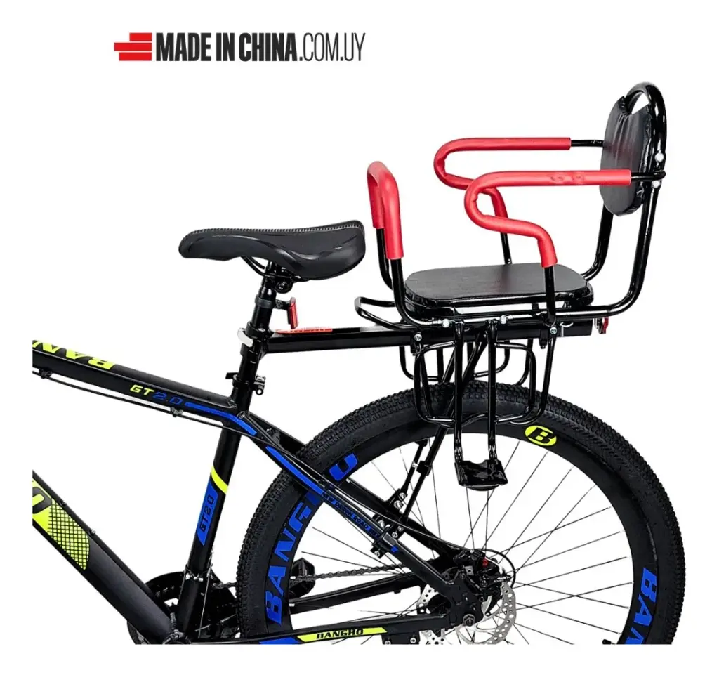 Silla Bicicleta Niños Trasera Requiere Parrilla C/ Posapies