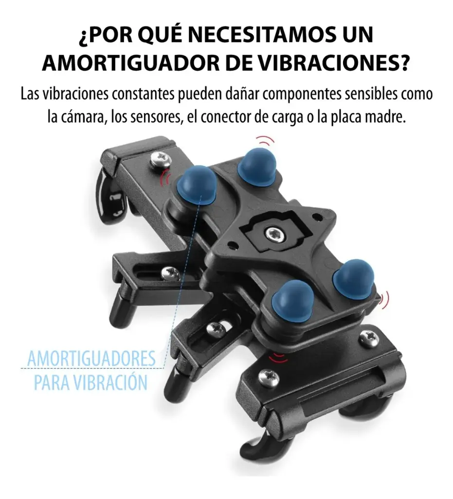 Soporte Celular Motos Bicicletas Scooter Aluminio Rockbros