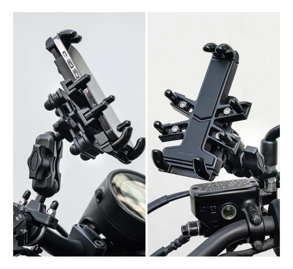 Soporte Celular Motos Bicicletas Scooter Aluminio Rockbros