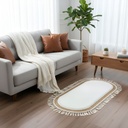 Alfombra Ovalada De Rattan Grande Sala De Estar Dormitorio®