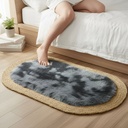 Alfombra Ovalada De Rattan Chica Sala De Estar Dormitorio Ql