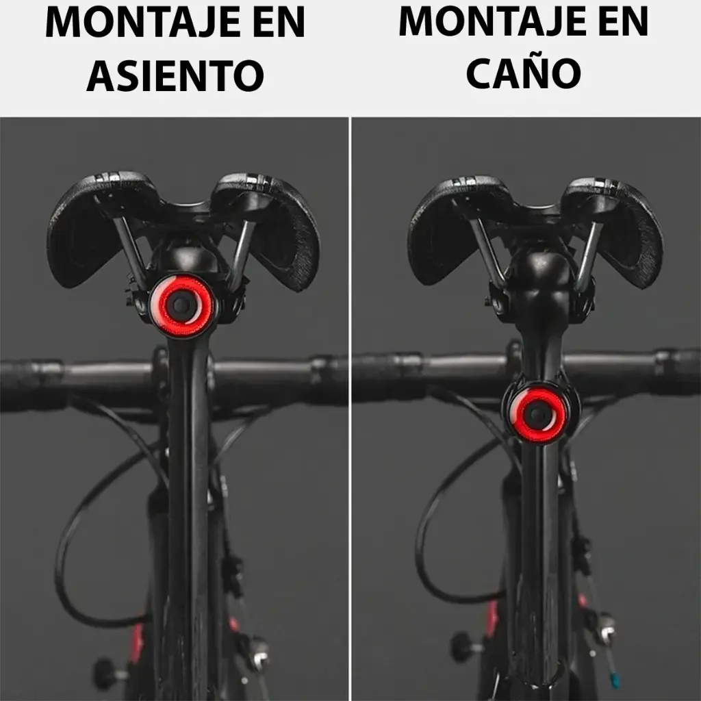 Luz Rockbros Trasera De Freno Inteligente Para Bicicletas