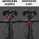 Luz Rockbros Trasera De Freno Inteligente Para Bicicletas
