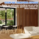 Tirante Wpc Viga Revestimiento 10x5cm X 290cm Interior Ql ®