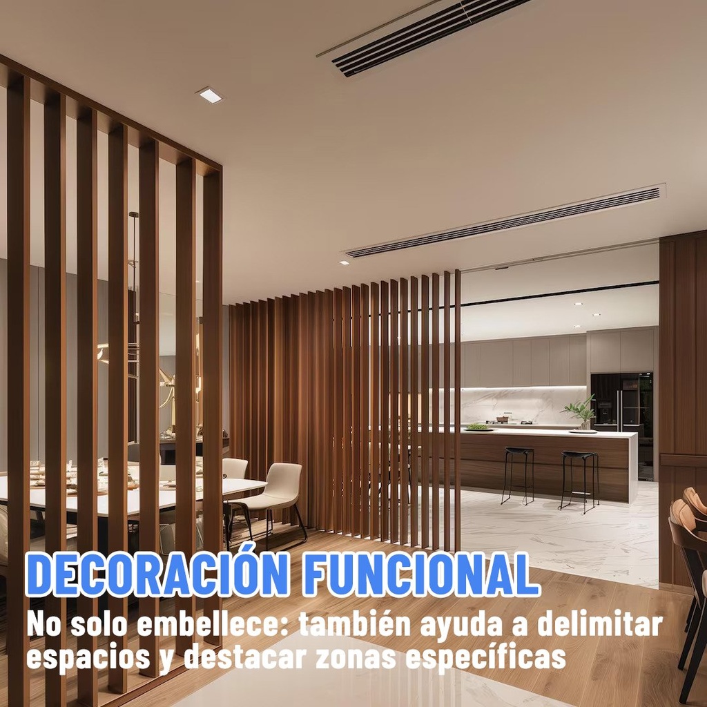 Tirante Wpc Viga Revestimiento 10x5cm X 290cm Interior Ql ®