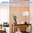 Tirante Wpc Viga Revestimiento 10x5cm X 290cm Interior Ql ®