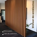 Tirante Wpc Viga Revestimiento 10x5cm X 290cm Interior Ql ®