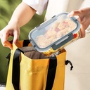 Tappers De Vidrio Herméticos 3 Tamaños Apilables Juego Ql ®