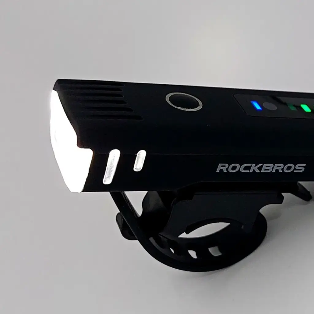 Rockbros Luz Delantera Para Bicicleta Impermeable Usb Recarg