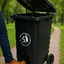 Contenedor Tacho De Basura Con Pedal 120 Litros Reciclaje