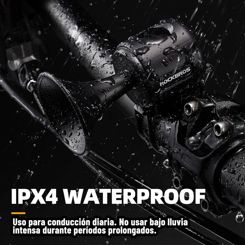 Bocina Timbre Electronica Bicicleta Monopatin Rockbros