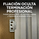 Clips De Fijación Para Panel Wpc Pack X 100 Unidades Chapita 