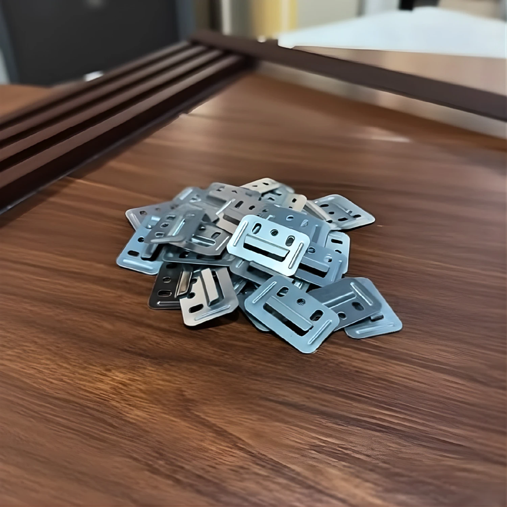 Clips De Fijación Para Panel Wpc Pack X 100 Unidades Chapita 