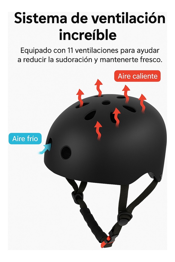 Casco Monopatin - Skate - Roller
