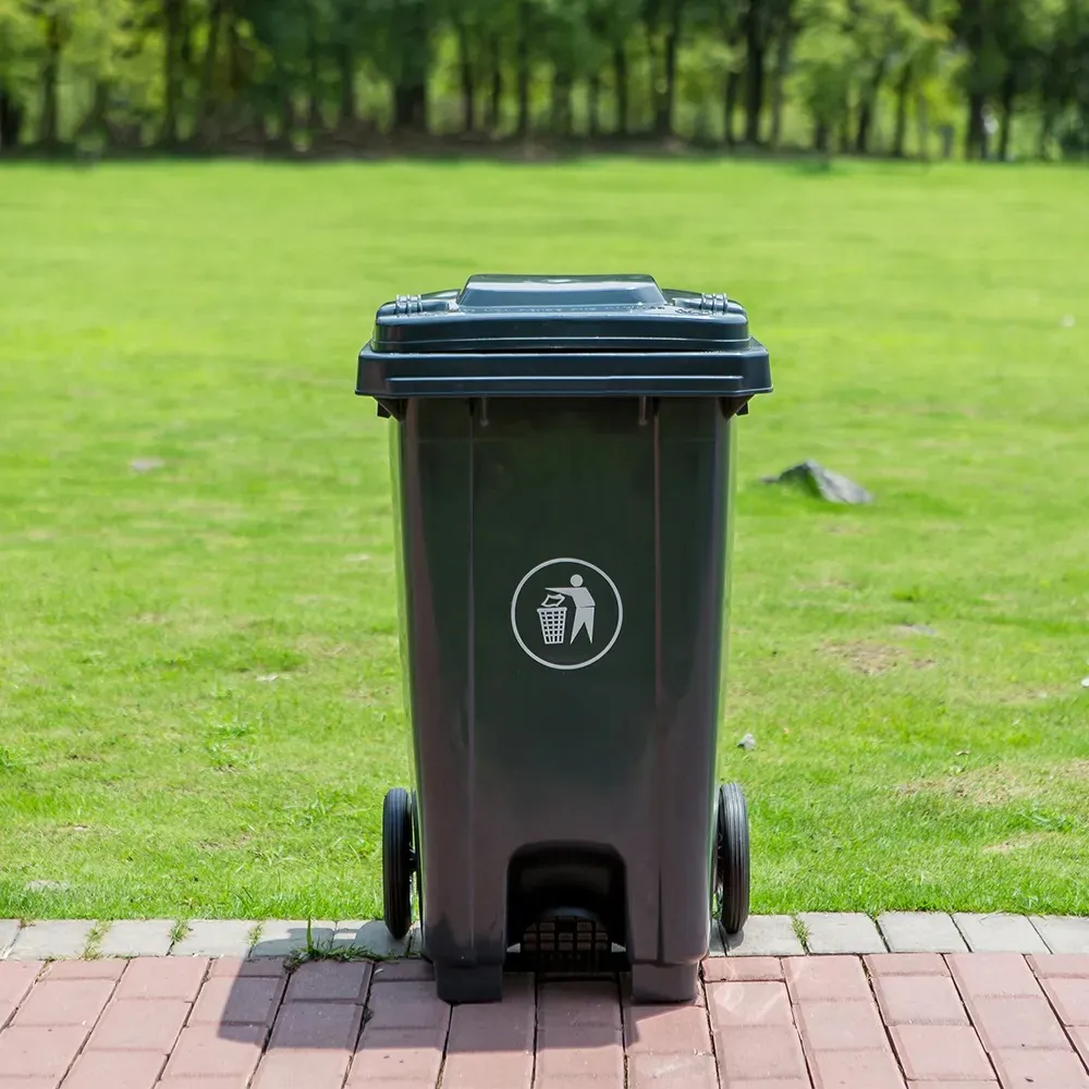 Contenedor Tacho De Basura Con Pedal 120 Litros Reciclaje