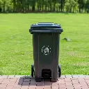 Contenedor Tacho De Basura Con Pedal 120 Litros Reciclaje