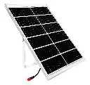 Foco Panel Solar 200w Con Soporte Jortan Exterior/interior Luz