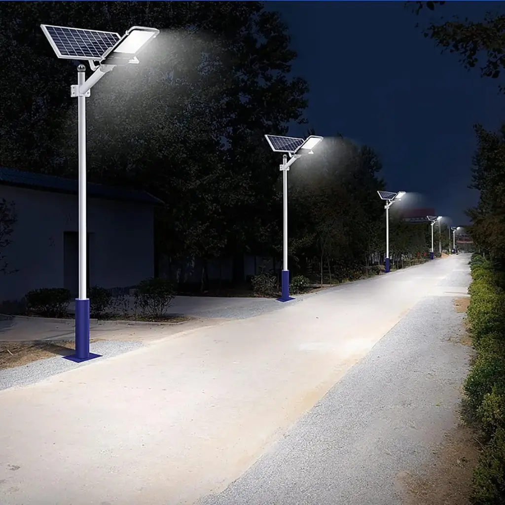 Foco Panel Solar 200w Con Soporte Jortan Exterior/interior Luz