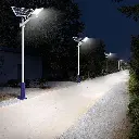 Foco Panel Solar 200w Con Soporte Jortan Exterior/interior Luz