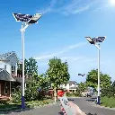 Foco Panel Solar 200w Con Soporte Jortan Exterior/interior Luz