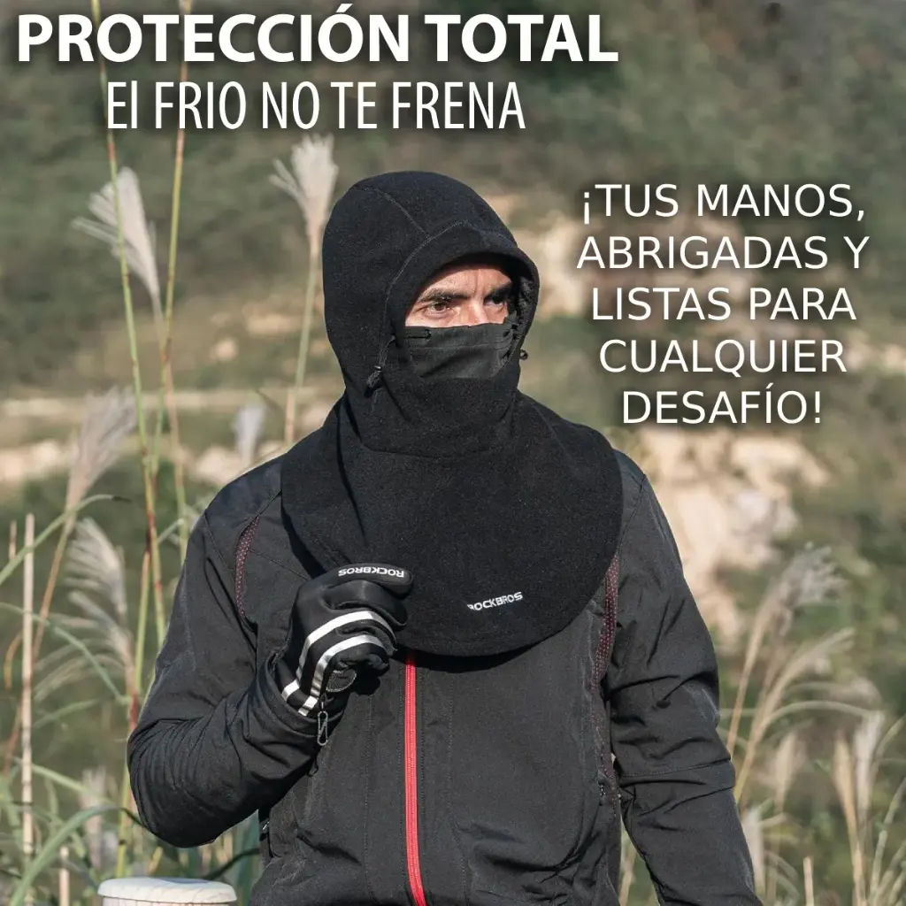 Guantes Térmicos Resistentes A Viento Y Lluvia
