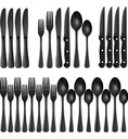 Juego De Cubiertos 24 Pzas Acero Inoxidable Cuchillo Carne ®