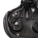 Asiento Negro Bicicleta Cómodo Antiprostatico Atrás Rojo