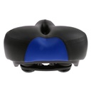 Asiento Negro Bicicleta Cómodo Antiprostatico Atrás Rojo