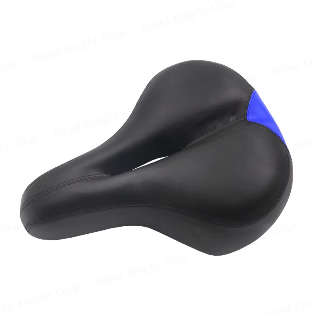 Asiento Negro Bicicleta Cómodo Antiprostatico Atrás Rojo