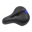 Asiento Negro Bicicleta Cómodo Antiprostatico Atrás Rojo