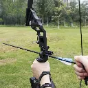 Flecha Para Arco Fibra De Vidrio Y Punta Rosca 80 Cm 