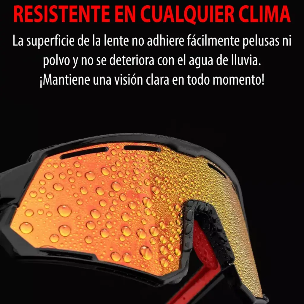 Lentes Rockbros Ciclismo De Micas Intercambiables AZUL