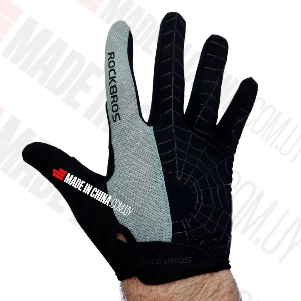 Rockbros Guantes Dedos Largos Excelente Calidad. Apto Celul