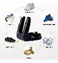 Secador Desodorizador De Zapatos Calzado Eléctrico Plegable
