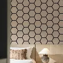 Panel Placa Madera Decorativo Hexagonal Acustico Moderno
