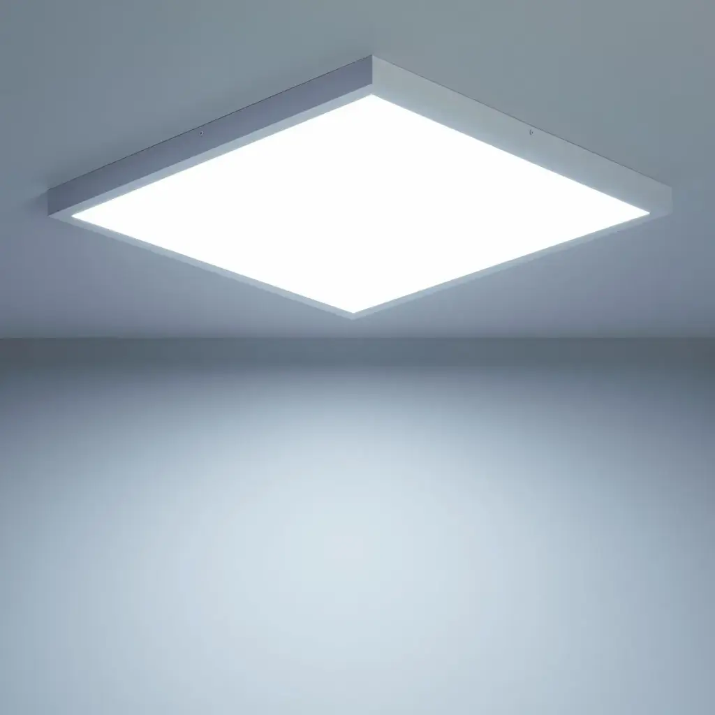 Set X2 Panel Led 60x60 68w Plafon Cuadrado Techo Luz Fria