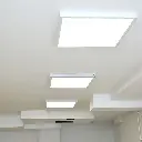 Set X2 Panel Led 60x60 68w Plafon Cuadrado Techo Luz Fria