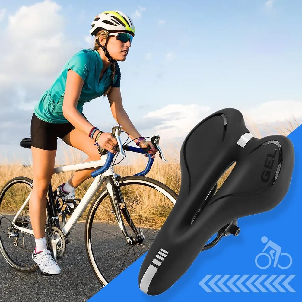  Asiento Bicicleta Anti Prostatico Con Gel Confortable Comodo