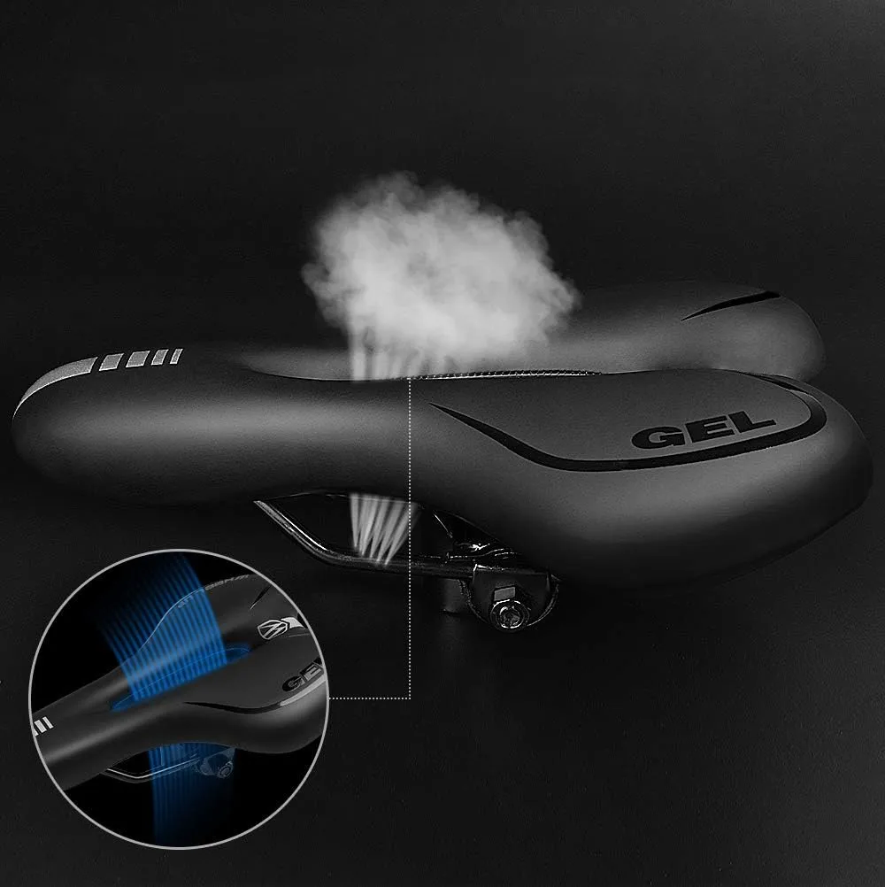  Asiento Bicicleta Anti Prostatico Con Gel Confortable Comodo