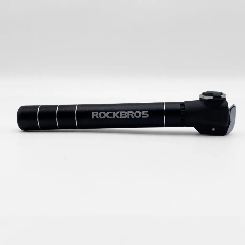 Rockbros Mini Inflador Bi-válvula Calidad Bicicleta Pelotas