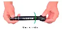 Rockbros Mini Inflador Bi-válvula Calidad Bicicleta Pelotas