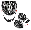 Casco Profesional Ajustable Bicicleta Roller Ciclismo