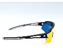 Lentes Rockbros Espejados Naranja De Ciclismo Polarizados