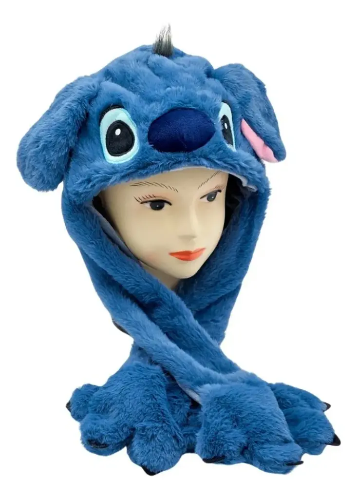 Gorro Niño Infantil Mueve Orejas Con Luces Led 
